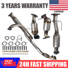 For Buick Enclave GMC Acadia 2009-2017 3.6L Catalytic Converters & Flex Pipe 