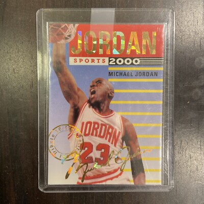 RARE MICHAEL JORDAN SPORTS 2000 PROMOTIONAL TEST ISSUE