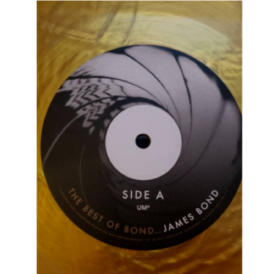 THE BEST OF BOND, JAMES BOND 007 Limited Rare NUMBERED Gold Vinyl