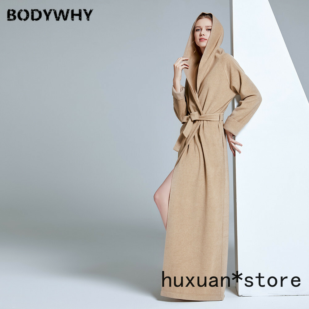 Long Bathrobe Lounge Wear 