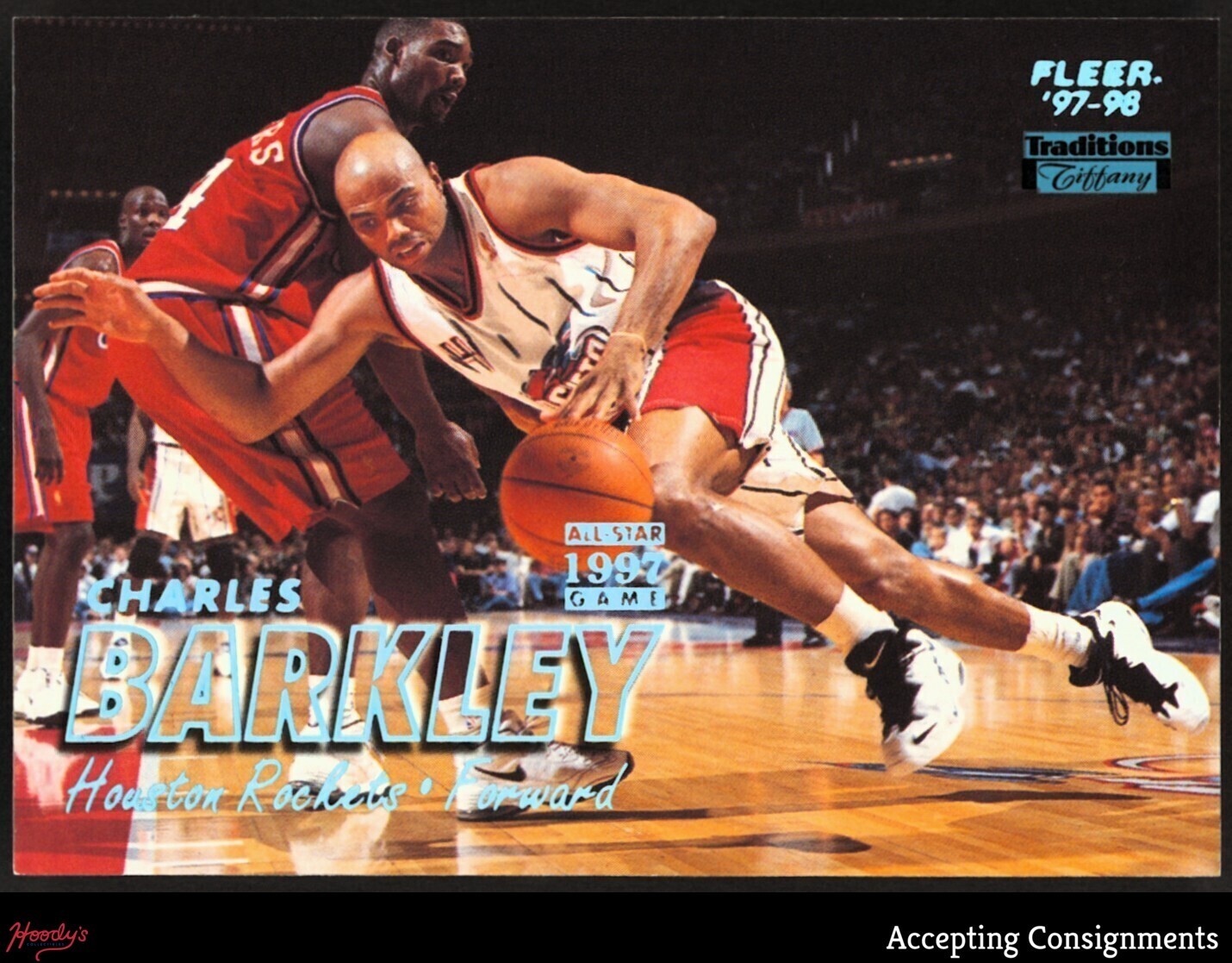 1997-98 Fleer Tiffany Collection #234 Charles Barkley ROCKETS