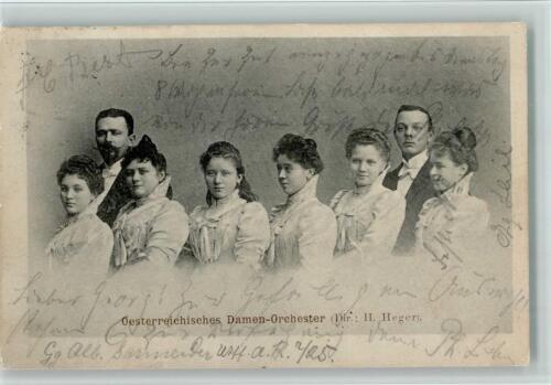 10529712 - Oesterr. Damen Orchester 1902 AK Damenmusikgruppe - Bild 1 von 2
