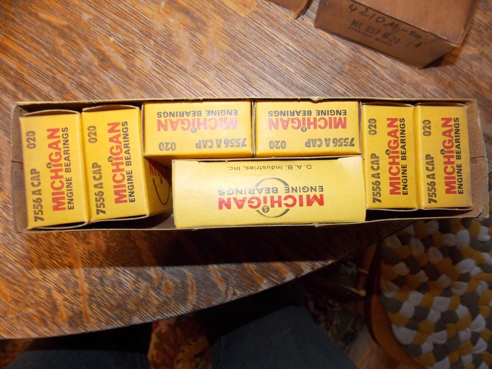 Michigan 1124p-020 4124M20 Engine Crankshaft Main Bearing Set Foto 3 de 3