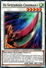 YUGIOH OTS TOURNAMENT PACK 12 OP12 HI SPEEDROID CHANBARA COMMON