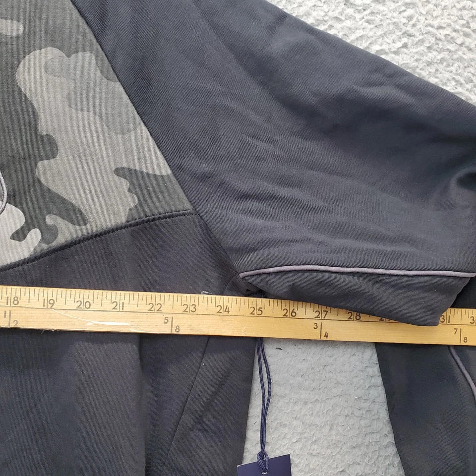 FILA Sudadera Para Hombres 2XL Multi Camuflaje Terry Francés Manga Larga Cuello Redondo Pullover Foto 4 de 4