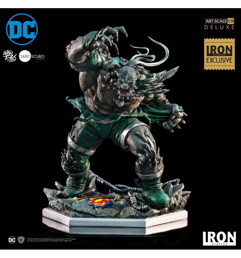 Statue Iron Studios Doomsday Deluxe Art Scale CCXP 2019 DC Comics