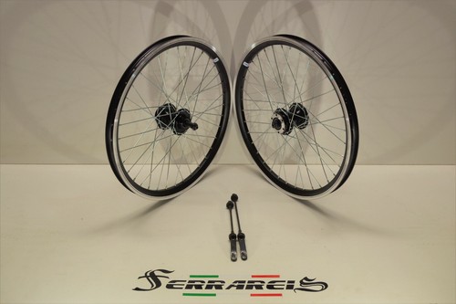 Cerchi o ruote bici 20x1.7 a disco PIEGHEVOLE bmx nere da 5-6-7 velocità |  eBay