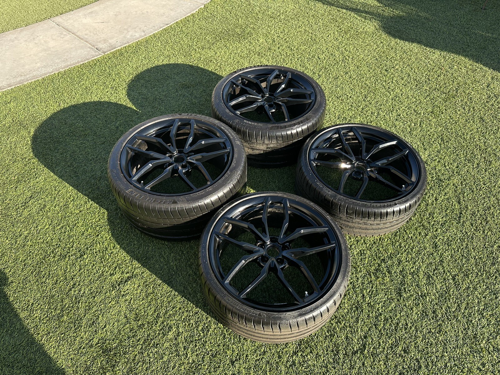 20” Lamborghini Huracan Mimas OEM Forged Wheels And Tires LP610-4 LP580