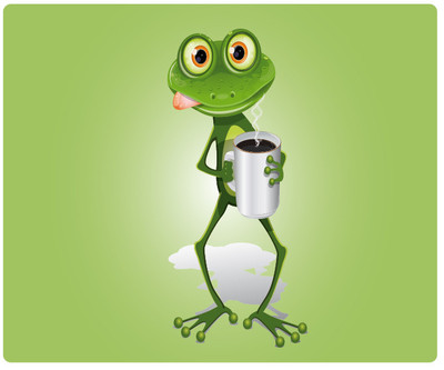 Mousepad Textil Frosch Motiv Nr. 3  Mauspad