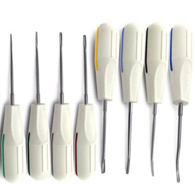 8-teiliges Dental Luxating Root Elevator Set Zahnextraktion Oralchirurgie Instrumente