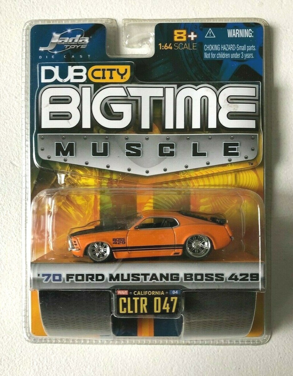 Lot of 3 Jada Toys DUB CITY Bigtime Muscle Diecast 1:64 Dodge Ford