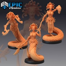 Epic Miniatures Fantasy 28mm - Gorgon Female Dungeons and Dragons DnD Miniature
