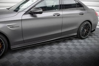 Seitenschweller Ansatz FüR Mercedes C-Klasse W205 AMG C63 Limousine / Kombi