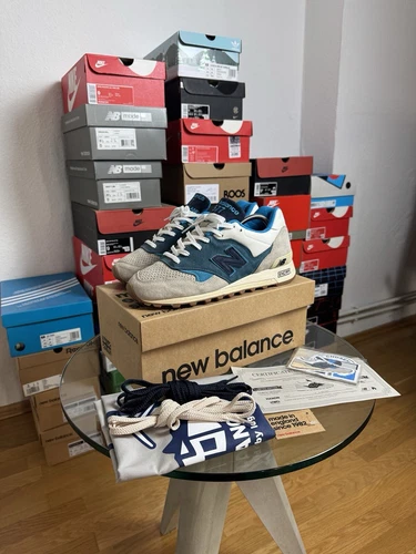 US 9 - Hanon x New Balance 577 Flimby Legend - EU 42,5 - Made in UK