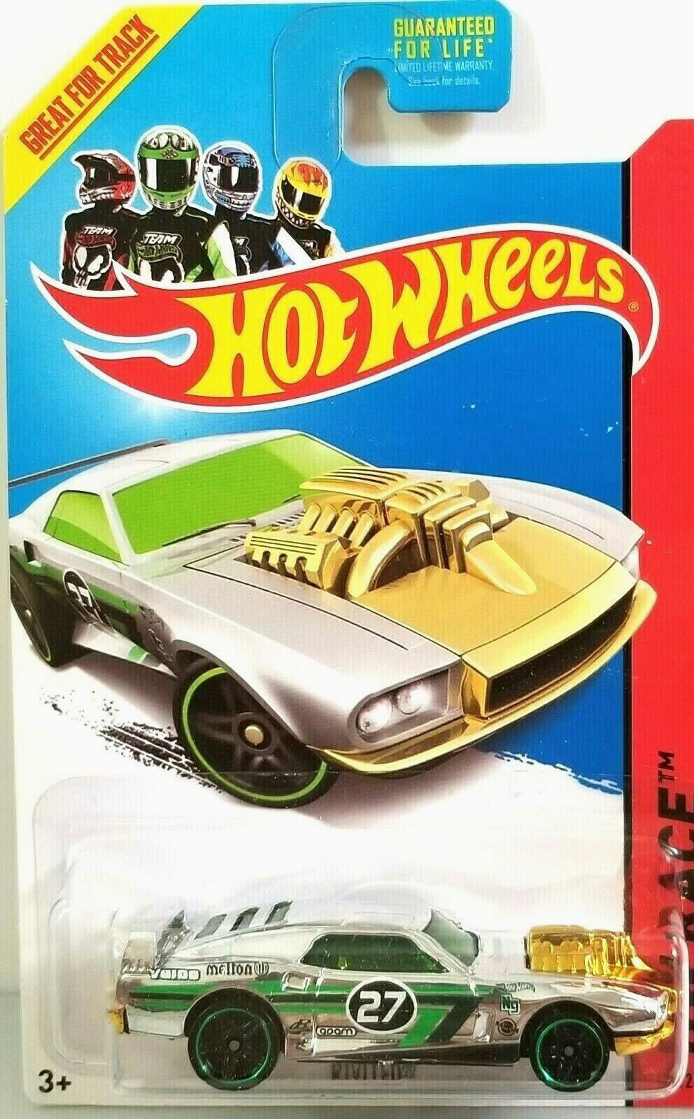 Hot Wheels Rivited Hw Race 147/250 2013 Super Chromes Mattel Combined Shipping