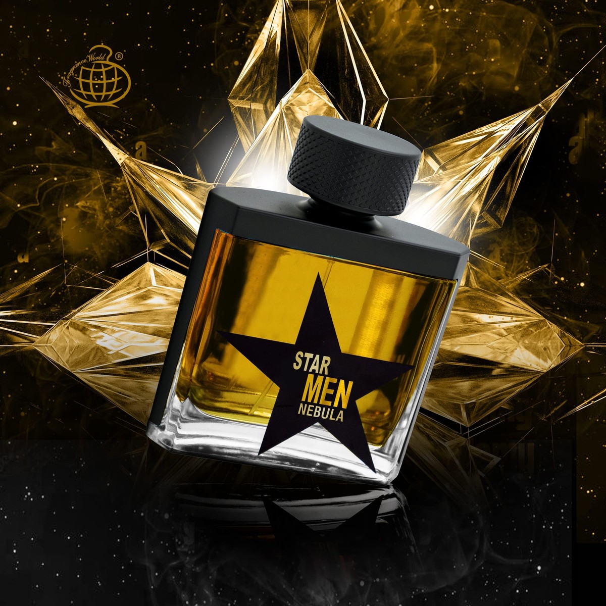 新品未開封【Star Men Nebula スターメンネビュラ】 100ml Star Men Nebula Woody Fragrance for Men 34 Fl Oz Amber and Citrus