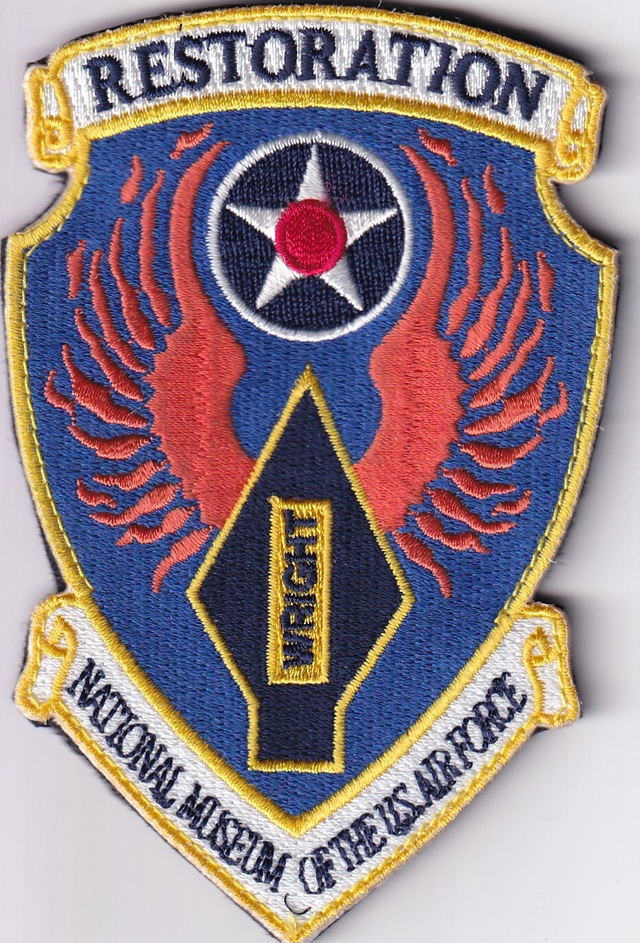 National Museum of the Air Force Restoration issue patch color US Air ...