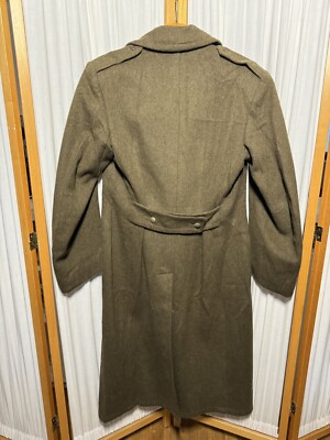 Antimite Definitif Vintage 40s WWII French Wool Military Jacket