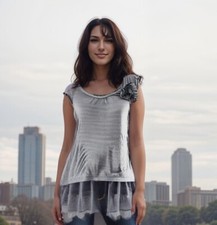 URBAN OUTFITTERS BLU PEPPER NORDSTROM LAYER TUNIC SZ S