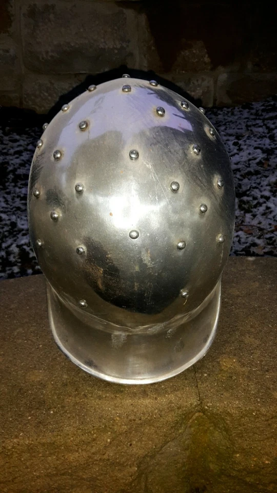 Helm Maximus Gladiatorhelm Ritterhelm Ritterrüstung tragbar Rüstungsteil - Bild 4 von 4