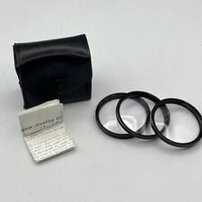 Hoya Close-Up Lens Filter Kit Set 49mm 49.0s 1 2 3 - With Case  Instructions