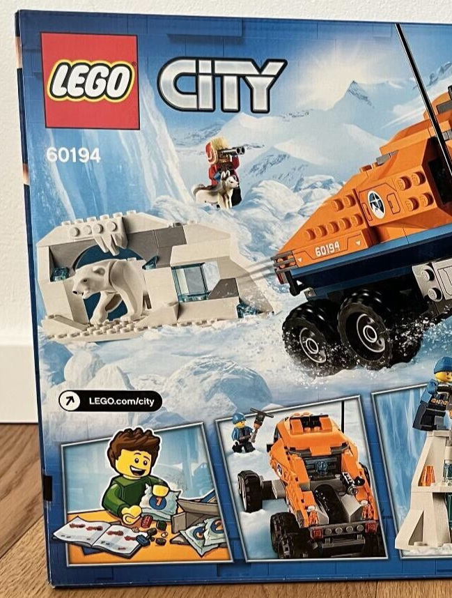 Lego City Arctic Scout Truck 60194 Building Kit 322 Pcs Retired Set