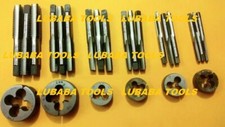 BSW LEFT HAND THREAD TAP AND DIE SET 3/16,1/4,5/16,3/8,7/16,1/2 ENGLISH THREAD