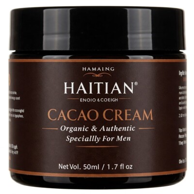 Haitian GRES CACAO with ORGANIC 100% Natural Extract Oil, Longer & thicker 1.7oz