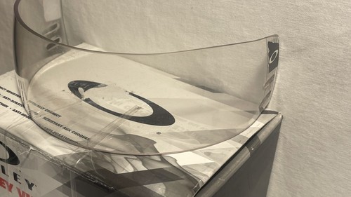 Oakley Pro Straight Small Hockey Visor Clear Custom Logo Decal Spacer Kit Rare - Bild 10 von 15
