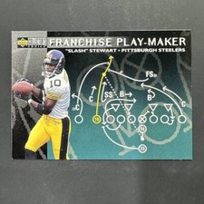 1996 UD Collector's Choice Kordell Stewart Steelers Franchise Play-Maker U84