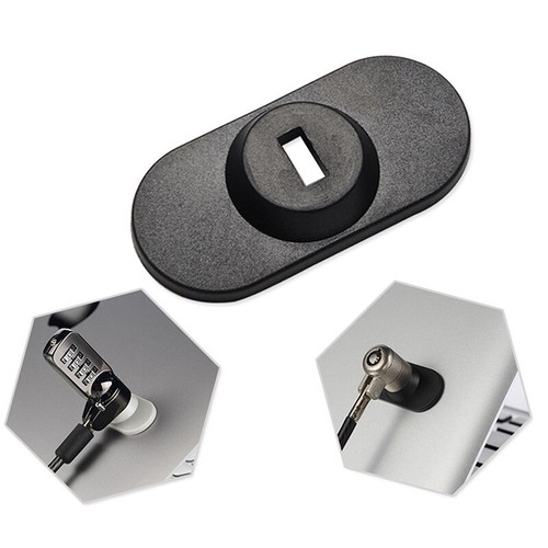 Security Notebook Laptop Lock Protection Anti-theft Tablet Lock Hole Base - Picture 3 of 7