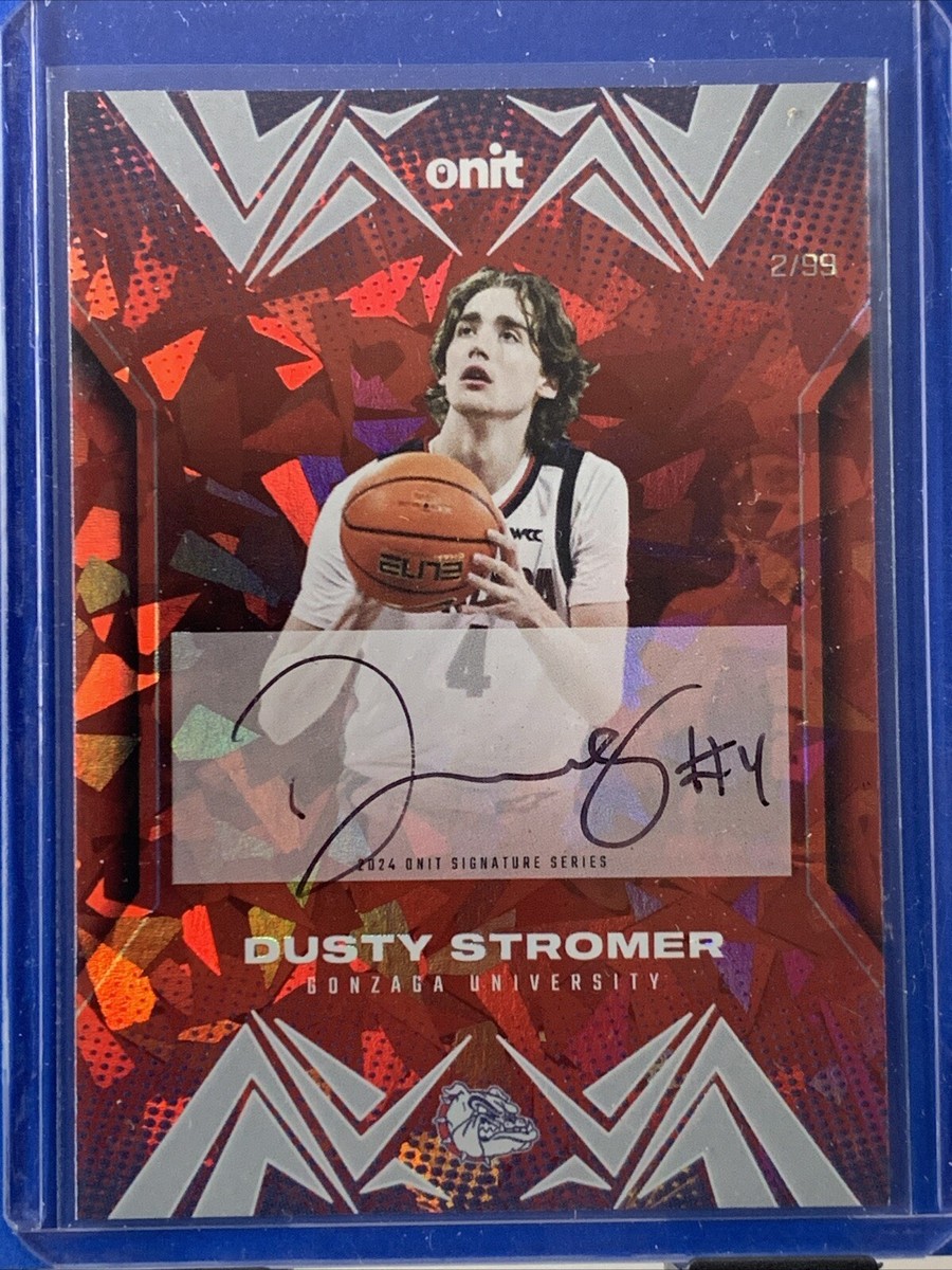 2023-24 ONIT Gonzaga Bulldogs - On Card AUTO #82 Dusty 2023-24 ONIT Gonzaga Bulldogs - On Card AUTO #82 Dusty