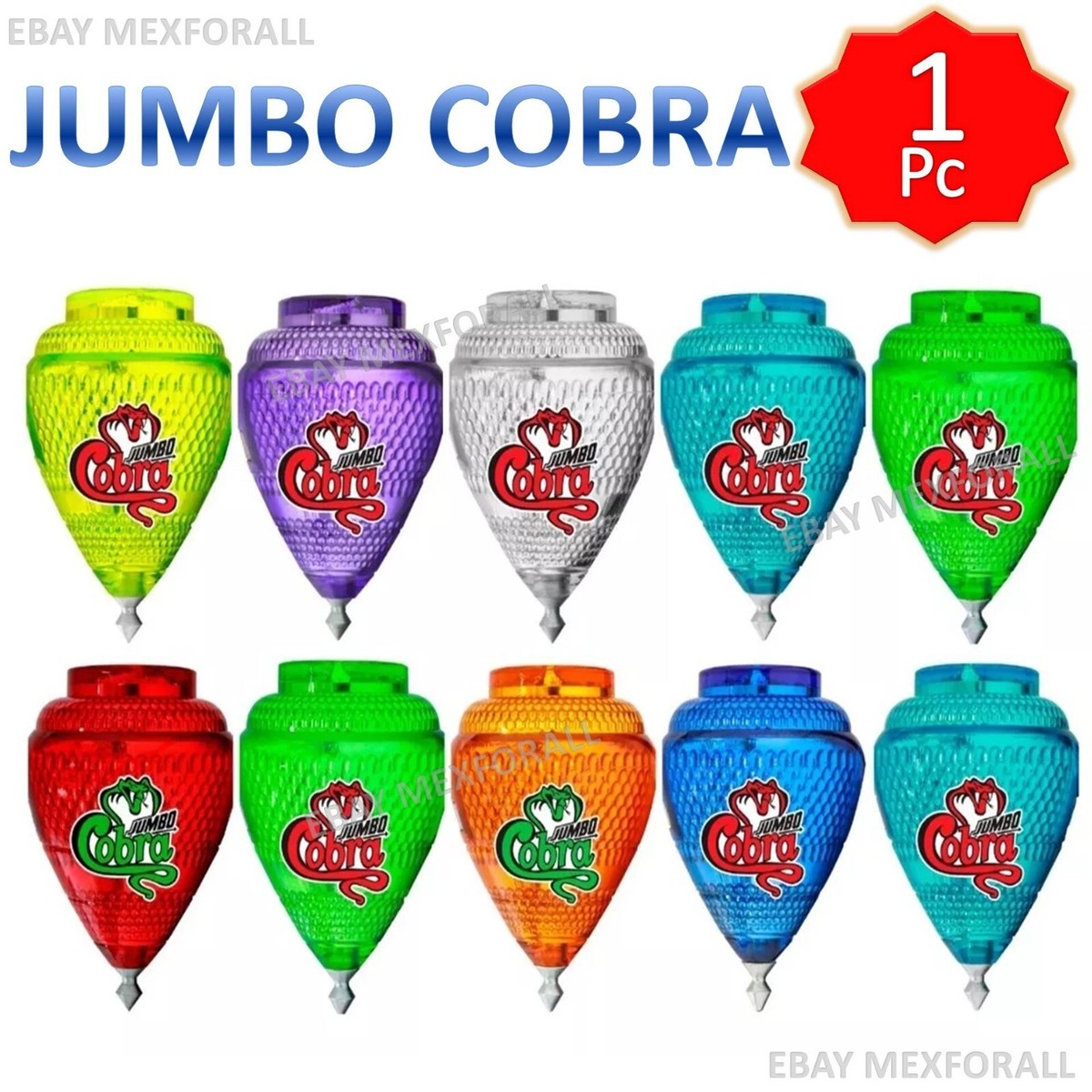 Amazon Trompos Cometa Mini Car Jumbo Cobra Trompo Spinning Top One