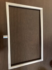 Store Display Fixtures 2 NEW 7" W x 11" H CHROME CHANNEL ACRYLIC SIGN HOLDER