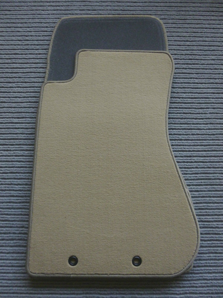 Velours Fußmatten Für Subaru Impreza II Bj. 2001 - 2007 Passend VORNE BEIGE PREM