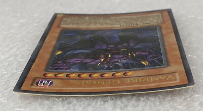1996 Yu-Gi-Oh YuGiOh Holo Card Vampire Genesis 1st Edition 1996 Yu-Gi-Oh YuGiOh Holo Card Vampire Genesis 1st Edition