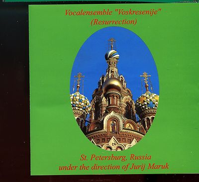 Vocal Ensemble '' Voskresenife'' - St Petersburg Russia - Jurij Maruk - MINT
