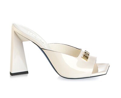 Authentic Loriblu Leather Italian Designer Sandals Cream New Collection