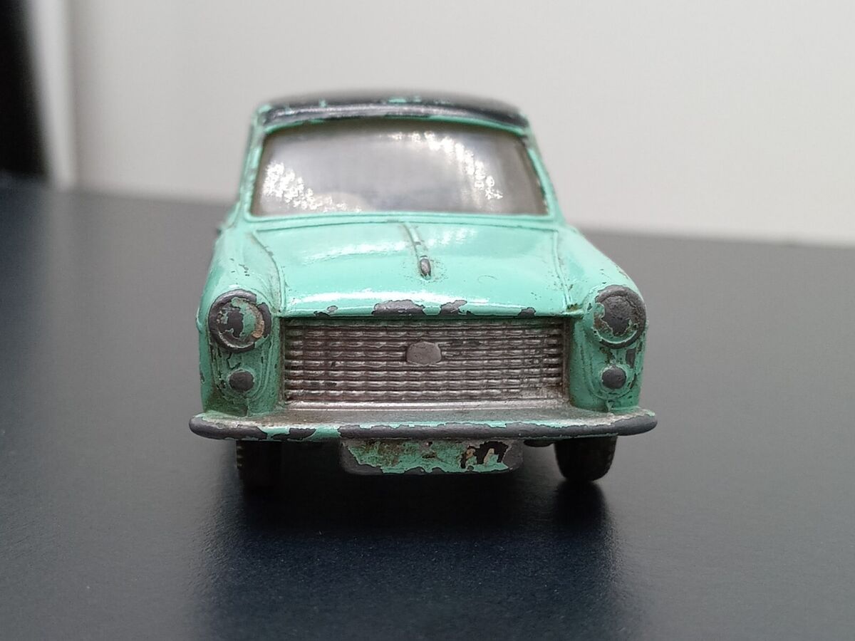 Vintage Toy Car Triang Spot On Austin A40, Scale 1/42, Made Vintage Toy Car Triang Spot On Austin A40, Scale 1/42, Made