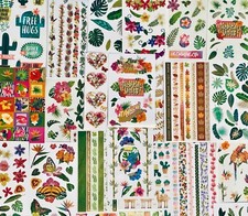 389 STICKERS Lot ALBUM Planner Craft Scrapbook Variety Kit Themes School