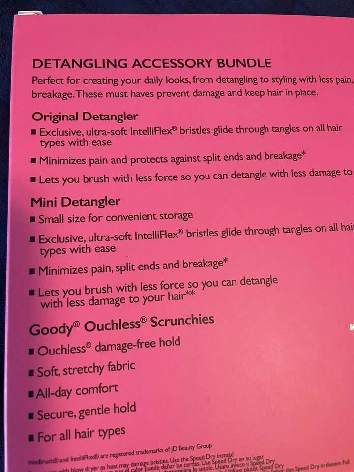 Hello Kitty 湿刷和礼品套装 全新带盒 — 第 2/4 张图片