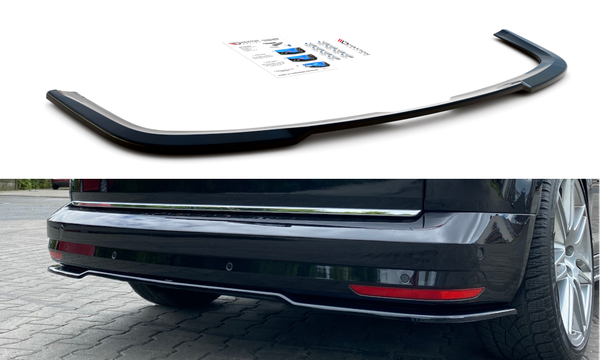 CUP Diffusor Ansatz Schwarz FüR VW Caddy MK4 Heckansatz HeckschüRze Ansatz Ovb-image
