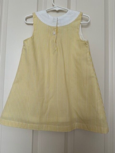Vestido LIL CACTUS Algodón Sin Mangas Bebé Chilitos AMARILLO Niña Talla 3T - Imagen 2 de 2