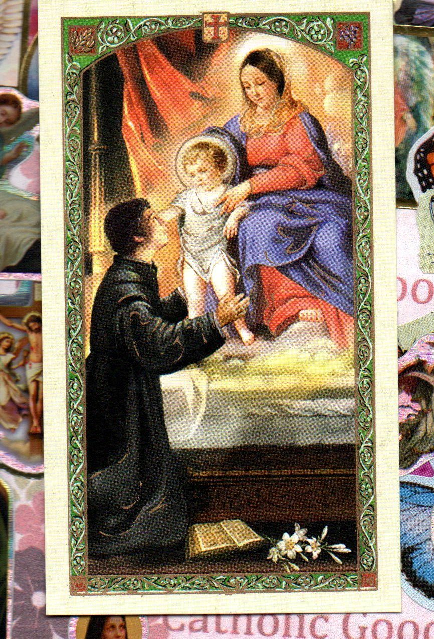 Saint St. Stanislaus Kostka with Prayer to St Stanislaus Paperstock Holy Card eBay