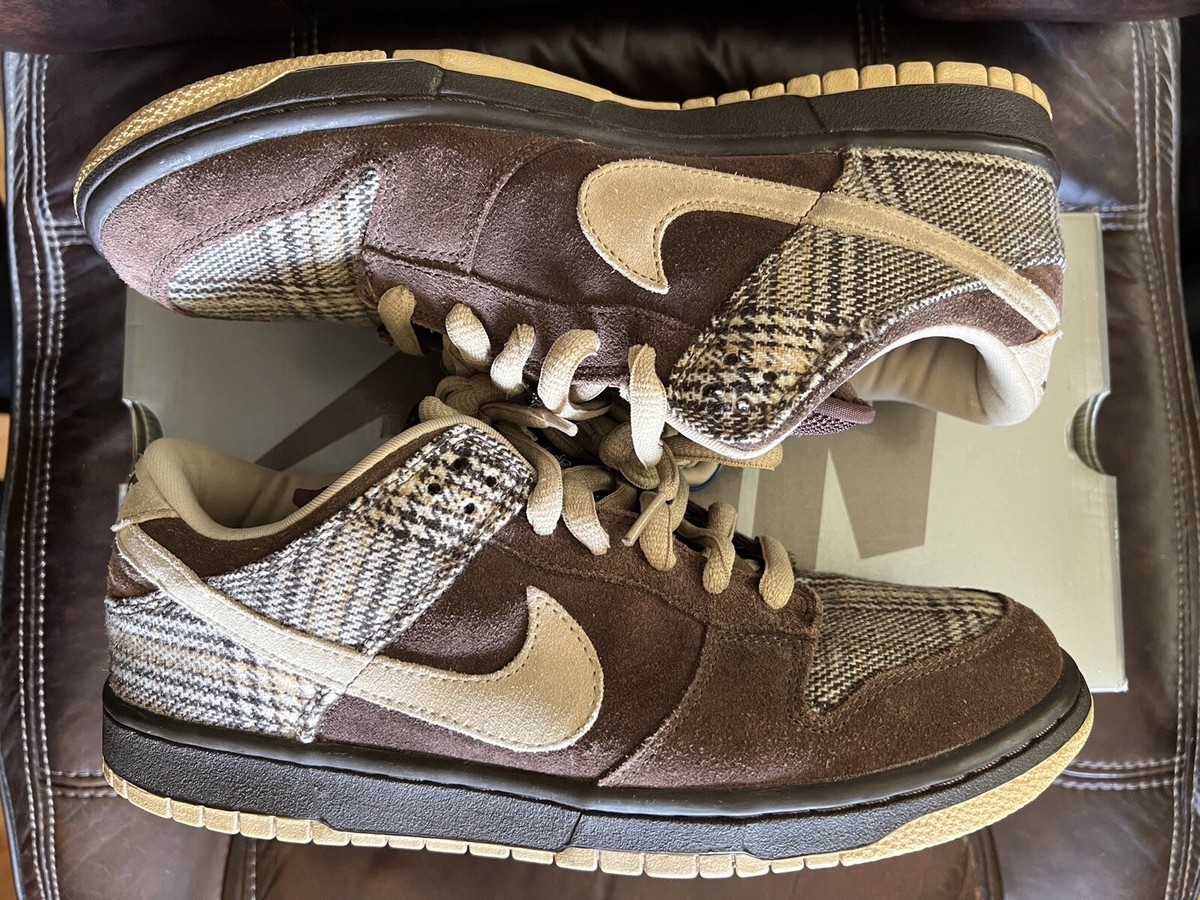 貴重 NIKE SB DUNK TWEED Pコート　ブラウン　XL 貴重 NIKE SB DUNK TWEED Pコート ブラウン XL Harris Tweed