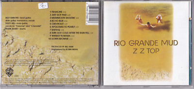 ZZ Top -Rio Grande Mud- CD Warner Bros. Records near mint