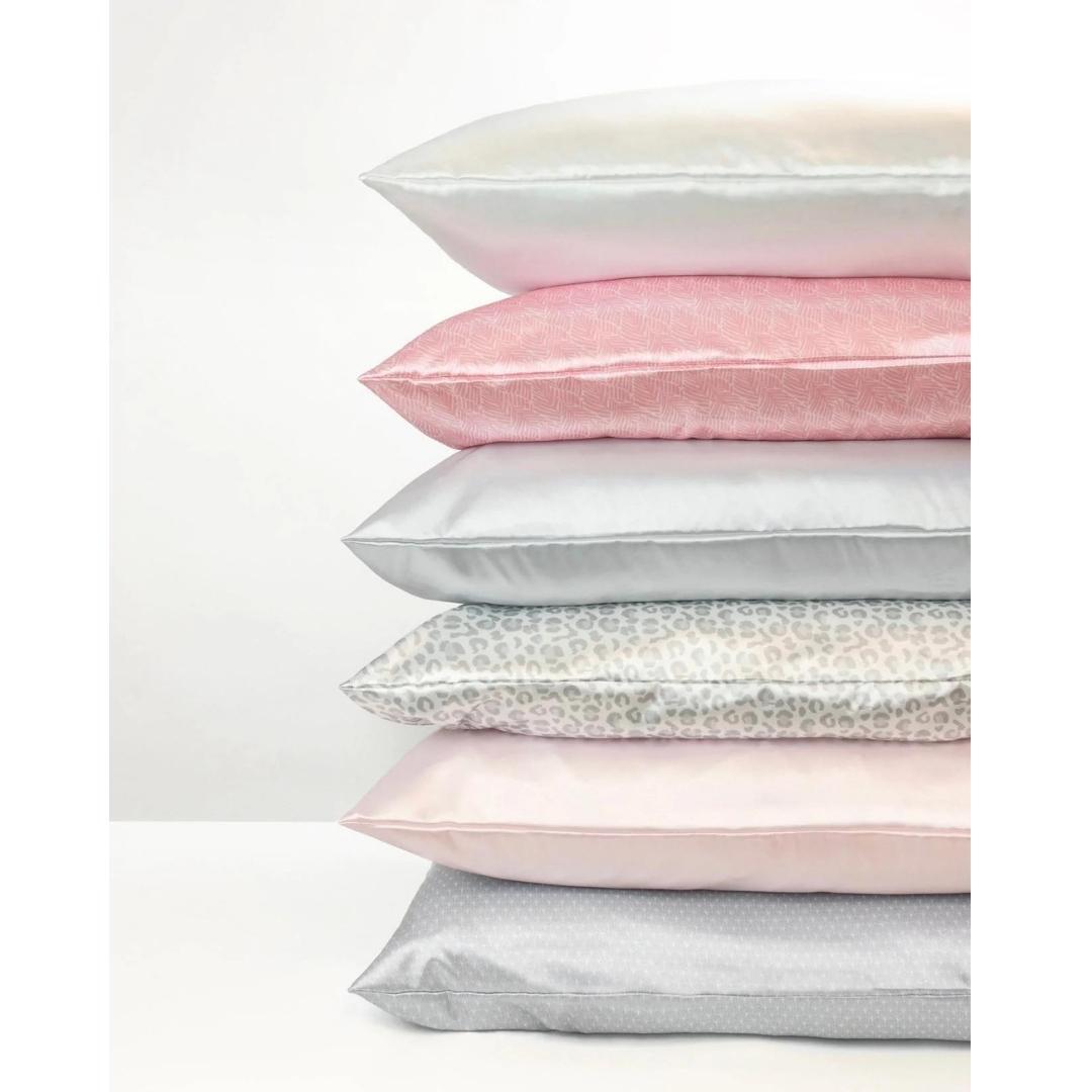 Lemon Lavender Bye Bye Bed Head Silky Satin Pillowcase Lucent Cloud