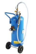 Mobiler Soda Sandstrahler 26L Kessel Sodastrahler Strahlgerät Strahlanlage 01553