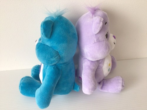 Care Bears Vintage Plush Toy Bear Bundle Sweet Dreams Grumpy Plush Maccas Cheer - Picture 10 of 17