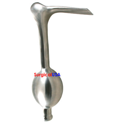 Auvard Weighted Vaginal Specula 3lbs Slightly Angled Overall Length 9 Inch